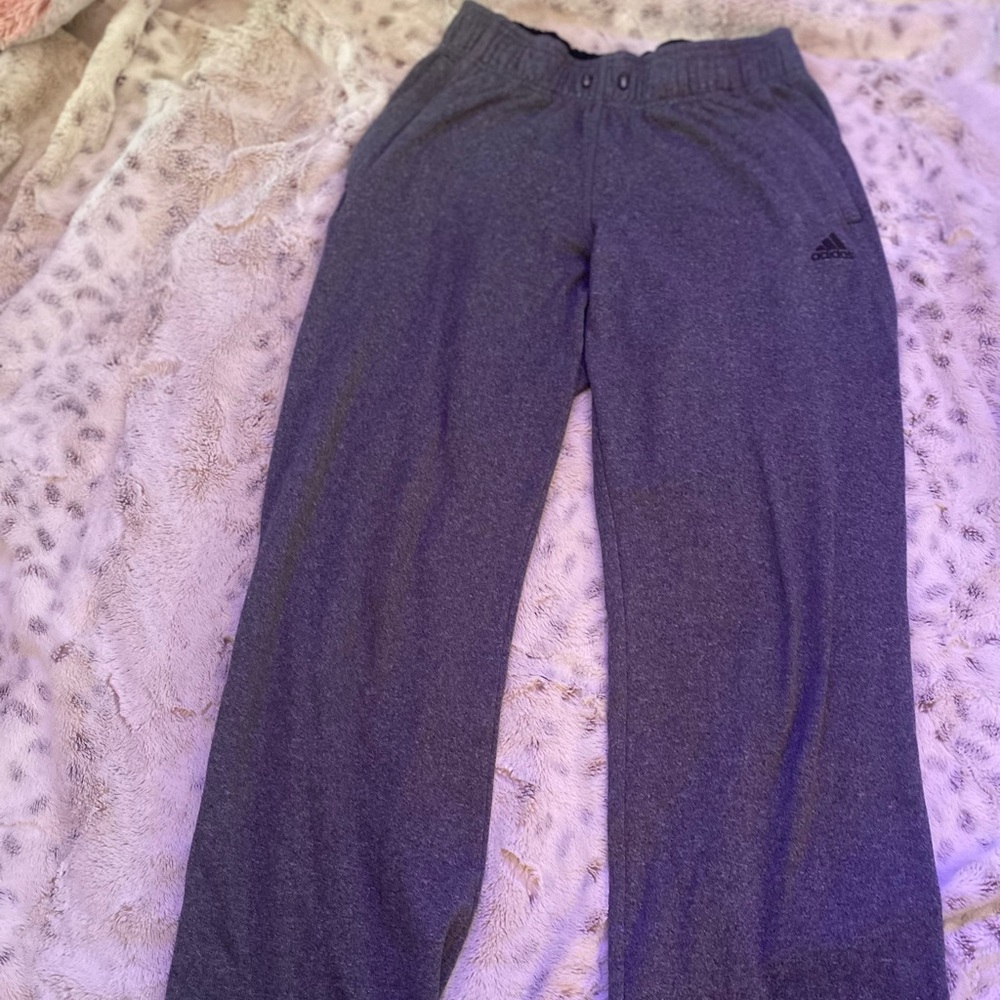 Grey Adidas sweatpants size small